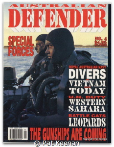 Front cover of Australian magazine showing previous entry... by Pat Keenan 